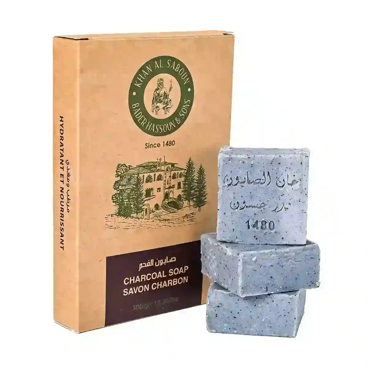 Herbal Soap – Charcoal – Pack of 6