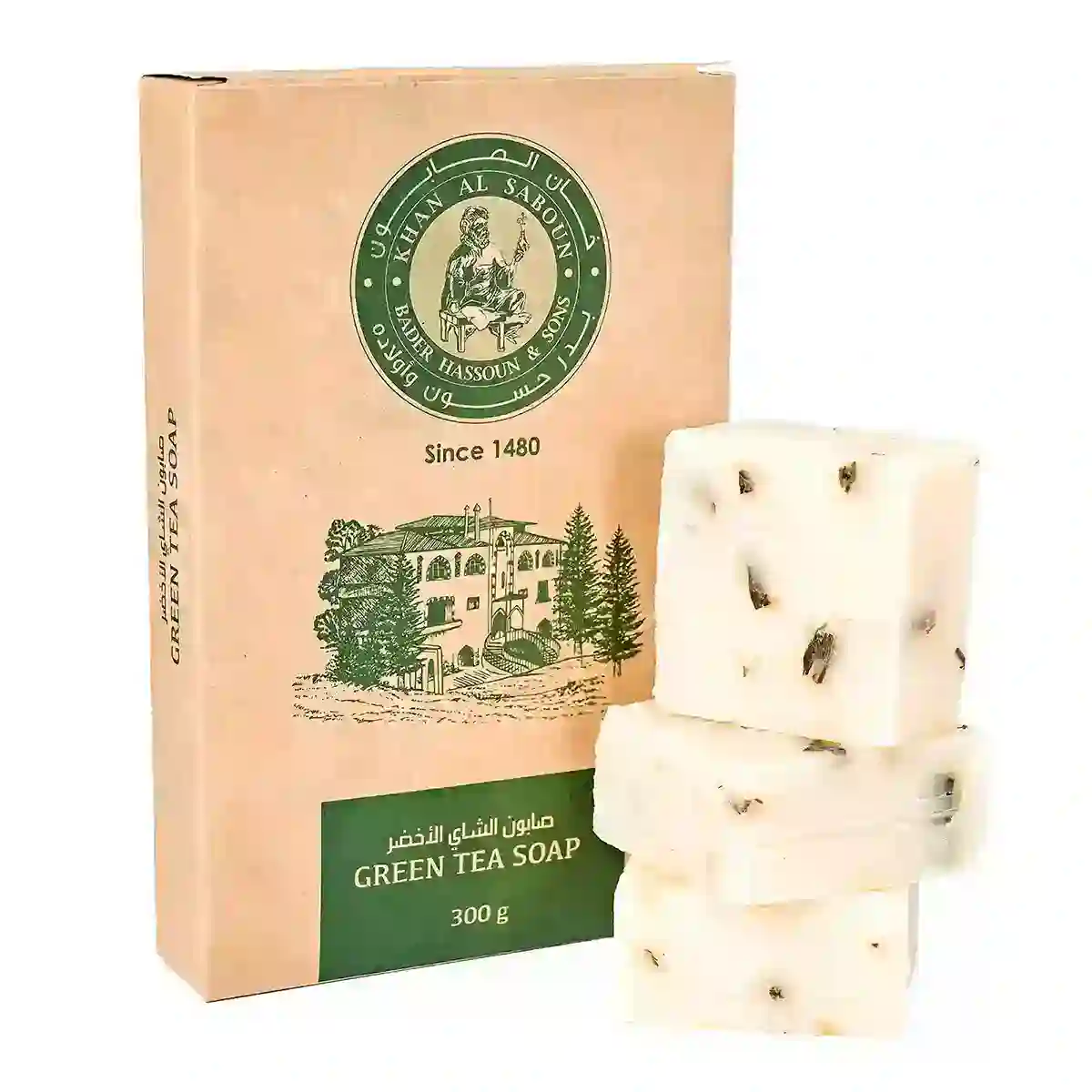 Herbal Soap – Green Tea – Pack of 6